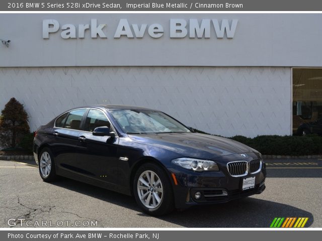 2016 BMW 5 Series 528i xDrive Sedan in Imperial Blue Metallic