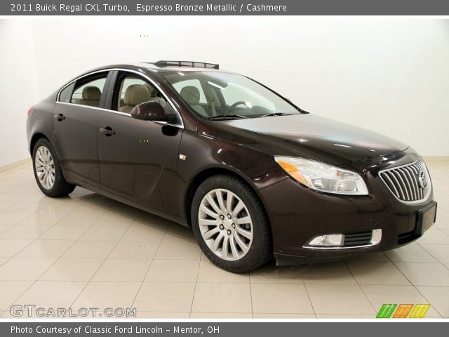 2011 Buick Regal CXL Turbo in Espresso Bronze Metallic