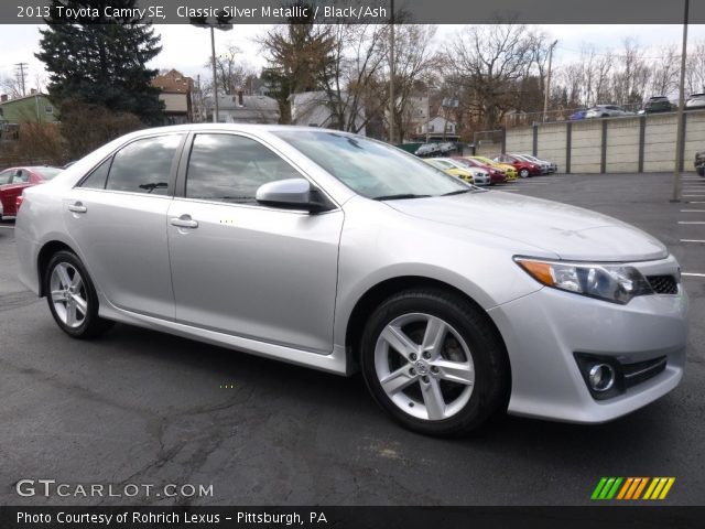2013 Toyota Camry SE in Classic Silver Metallic