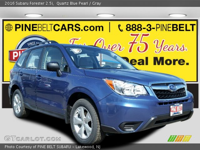 2016 Subaru Forester 2.5i in Quartz Blue Pearl