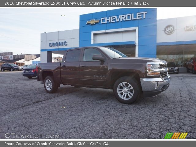 2016 Chevrolet Silverado 1500 LT Crew Cab in Autumn Bronze Metallic