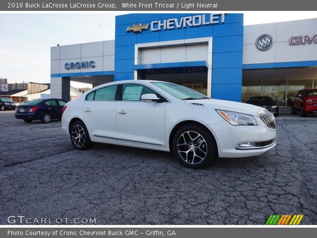 2016 Buick LaCrosse LaCrosse Group in White Frost Tricoat