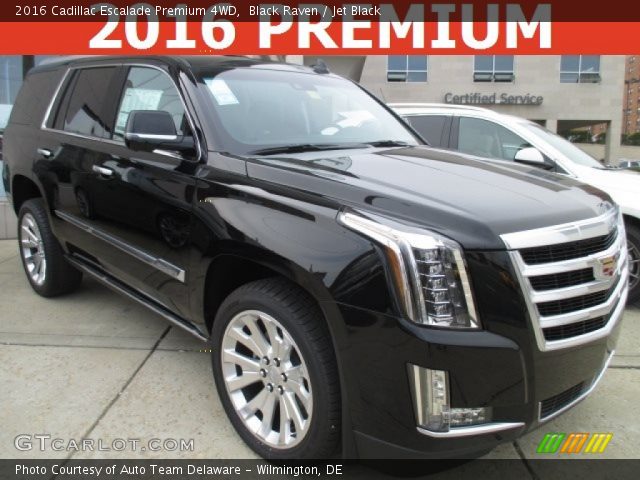2016 Cadillac Escalade Premium 4WD in Black Raven