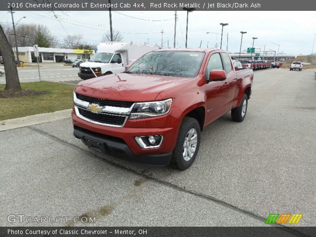 2016 Chevrolet Colorado LT Extended Cab 4x4 in Red Rock Metallic
