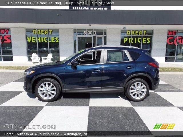 2015 Mazda CX-5 Grand Touring in Deep Crystal Blue Mica