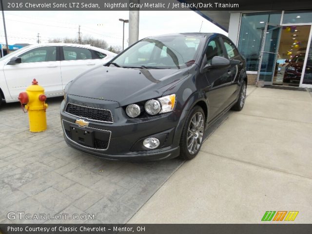 2016 Chevrolet Sonic LTZ Sedan in Nightfall Gray Metallic