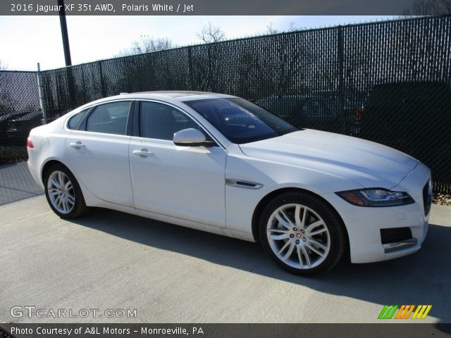 2016 Jaguar XF 35t AWD in Polaris White