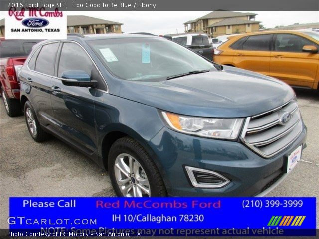 2016 Ford Edge SEL in Too Good to Be Blue