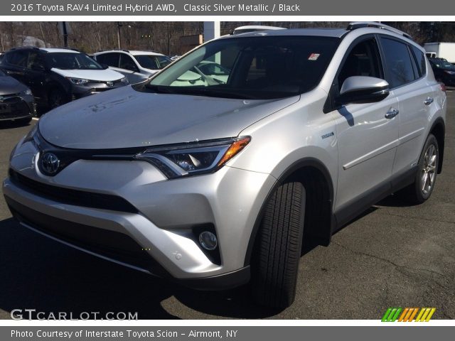 2016 Toyota RAV4 Limited Hybrid AWD in Classic Silver Metallic