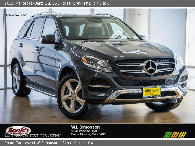 2016 Mercedes-Benz GLE 350 in Steel Grey Metallic