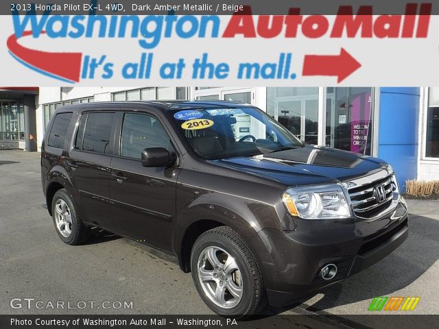 2013 Honda Pilot EX-L 4WD in Dark Amber Metallic