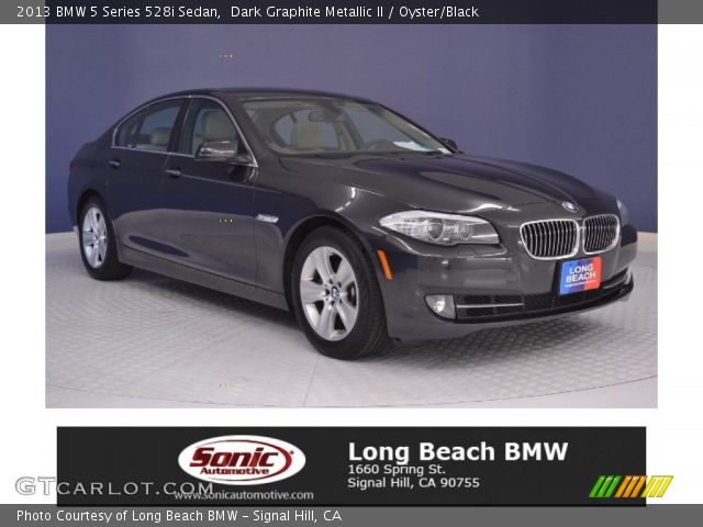 2013 BMW 5 Series 528i Sedan in Dark Graphite Metallic II