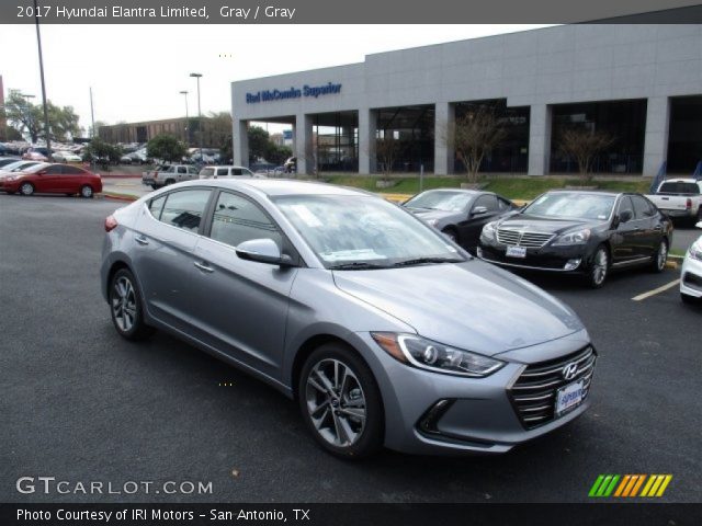 2017 Hyundai Elantra Limited in Gray