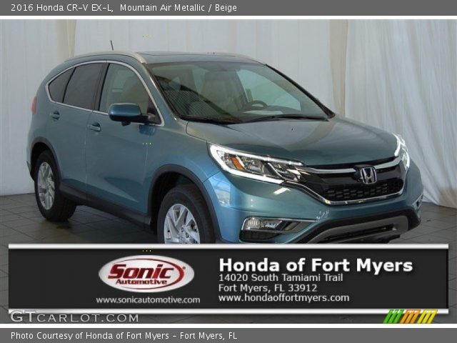 2016 Honda CR-V EX-L in Mountain Air Metallic