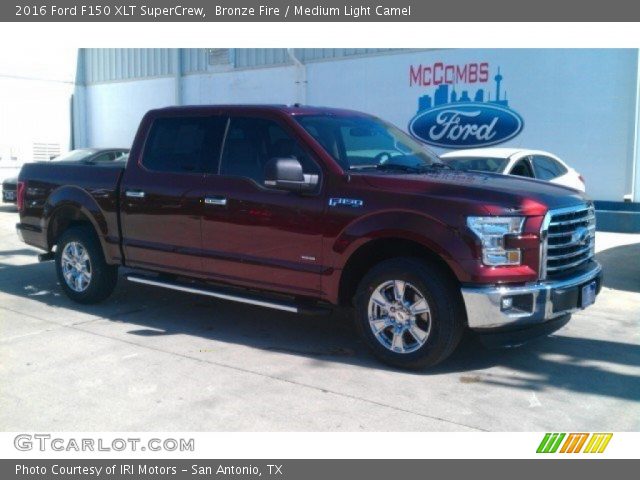 2016 Ford F150 XLT SuperCrew in Bronze Fire