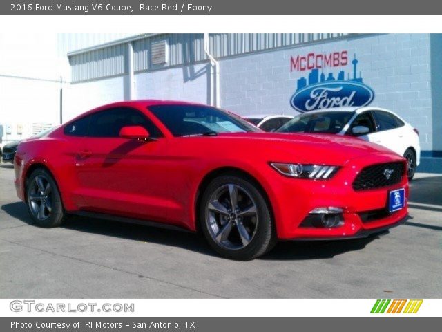 2016 Ford Mustang V6 Coupe in Race Red