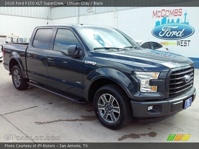 2016 Ford F150 XLT SuperCrew in Lithium Gray