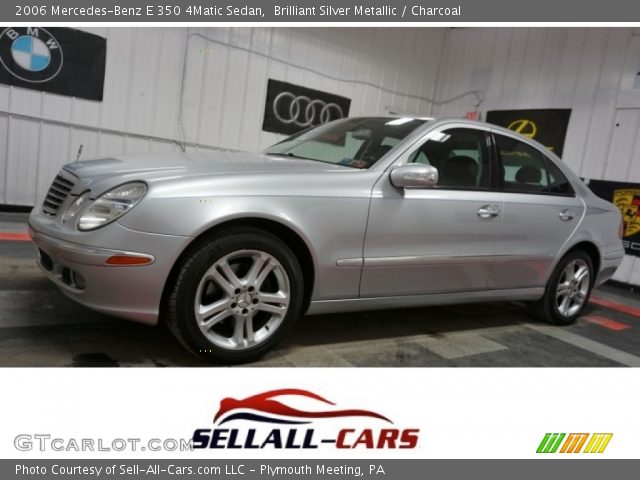 2006 Mercedes-Benz E 350 4Matic Sedan in Brilliant Silver Metallic