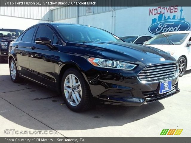 2016 Ford Fusion SE in Shadow Black