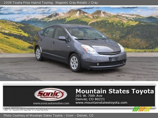 2008 Toyota Prius Hybrid Touring in Magnetic Gray Metallic