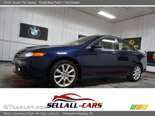 2006 Acura TSX Sedan in Royal Blue Pearl