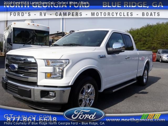 2016 Ford F150 Lariat SuperCab in Oxford White