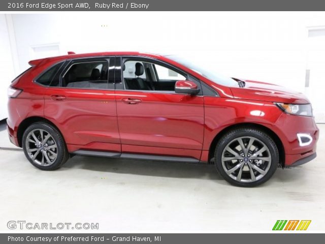 2016 Ford Edge Sport AWD in Ruby Red
