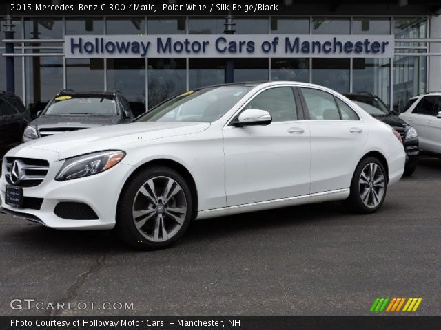 2015 Mercedes-Benz C 300 4Matic in Polar White
