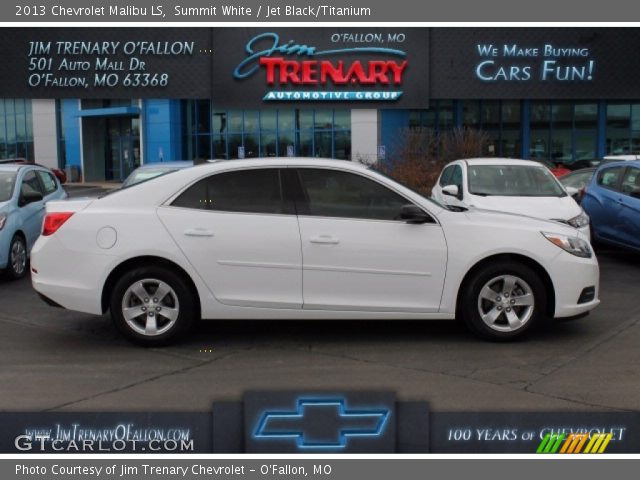 2013 Chevrolet Malibu LS in Summit White