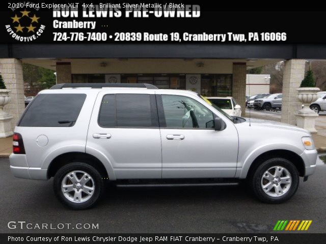 2010 Ford Explorer XLT 4x4 in Brilliant Silver Metallic