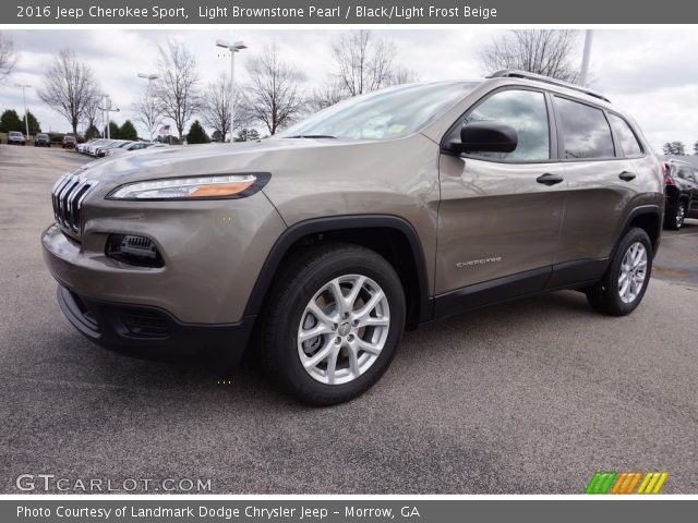 2016 Jeep Cherokee Sport in Light Brownstone Pearl