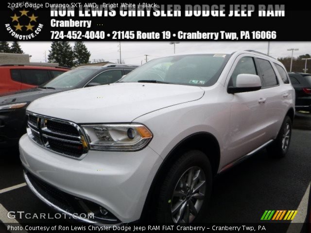 2016 Dodge Durango SXT AWD in Bright White