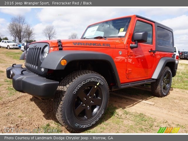 2016 Jeep Wrangler Sport in Firecracker Red