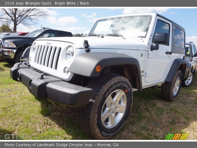 2016 Jeep Wrangler Sport in Bright White