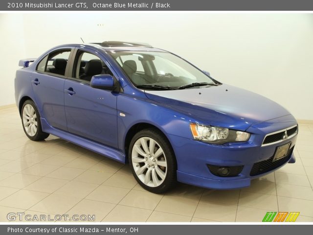 2010 Mitsubishi Lancer GTS in Octane Blue Metallic