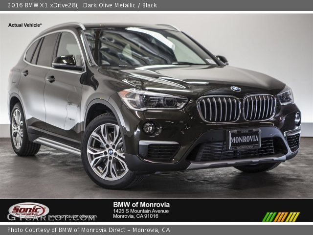 2016 BMW X1 xDrive28i in Dark Olive Metallic