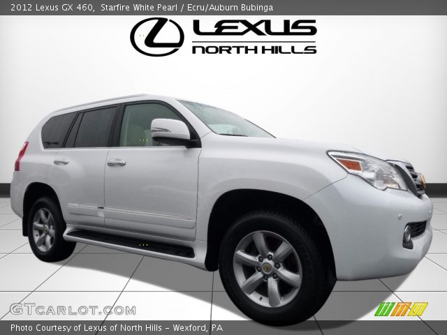 2012 Lexus GX 460 in Starfire White Pearl
