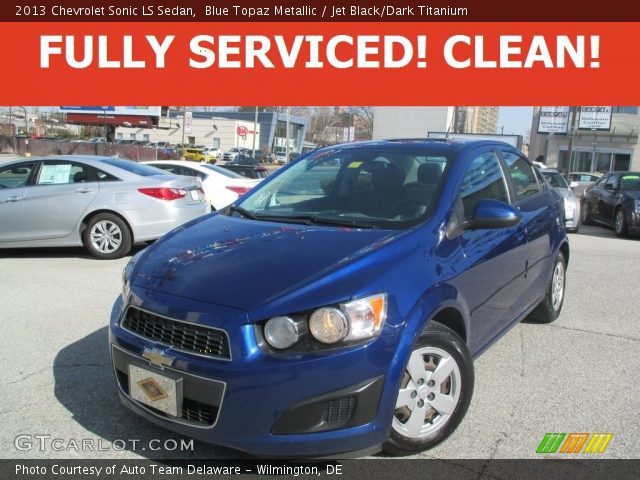 2013 Chevrolet Sonic LS Sedan in Blue Topaz Metallic