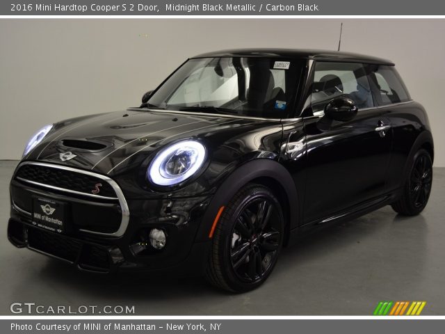 2016 Mini Hardtop Cooper S 2 Door in Midnight Black Metallic