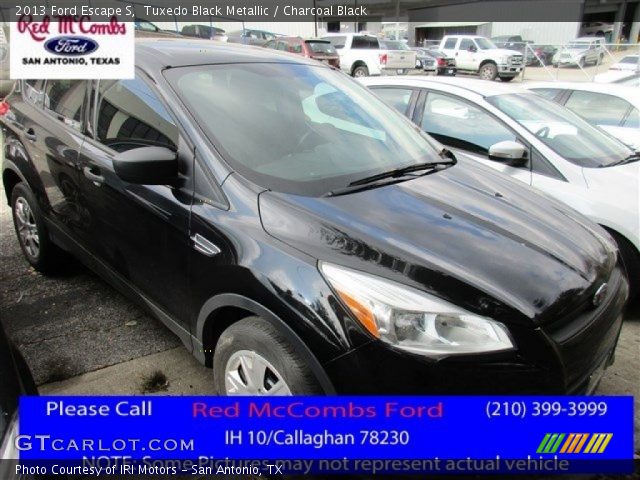 2013 Ford Escape S in Tuxedo Black Metallic