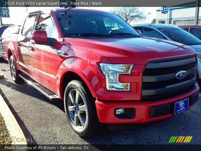 2016 Ford F150 Lariat SuperCrew in Race Red