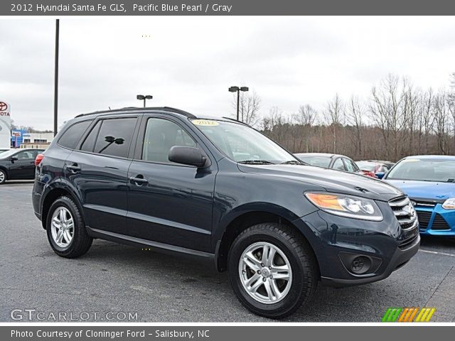 2012 Hyundai Santa Fe GLS in Pacific Blue Pearl