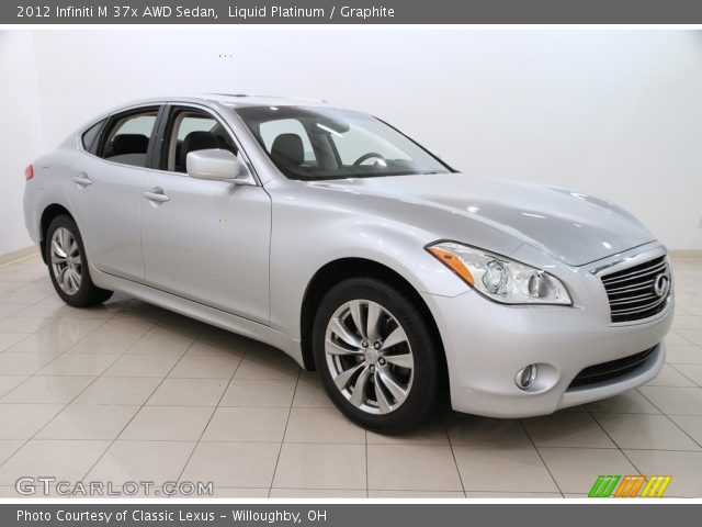2012 Infiniti M 37x AWD Sedan in Liquid Platinum