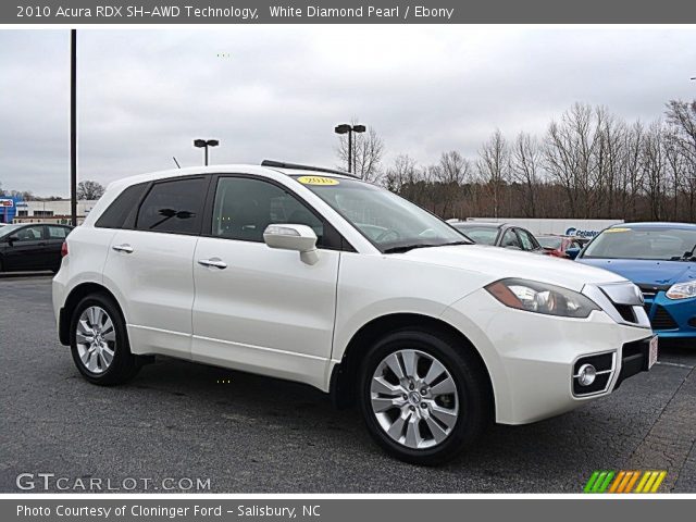 2010 Acura RDX SH-AWD Technology in White Diamond Pearl