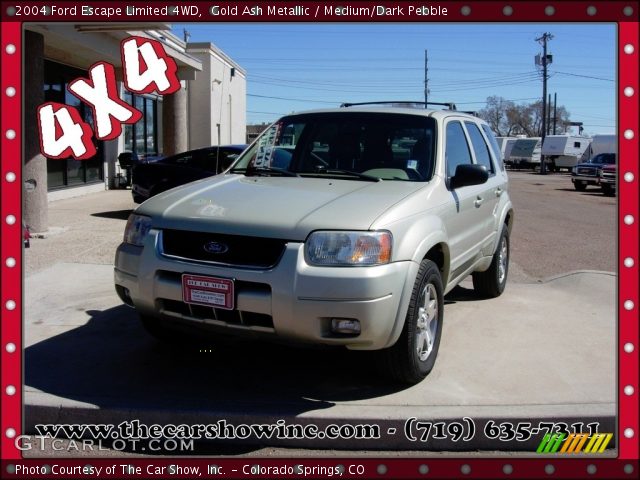 2004 Ford Escape Limited 4WD in Gold Ash Metallic