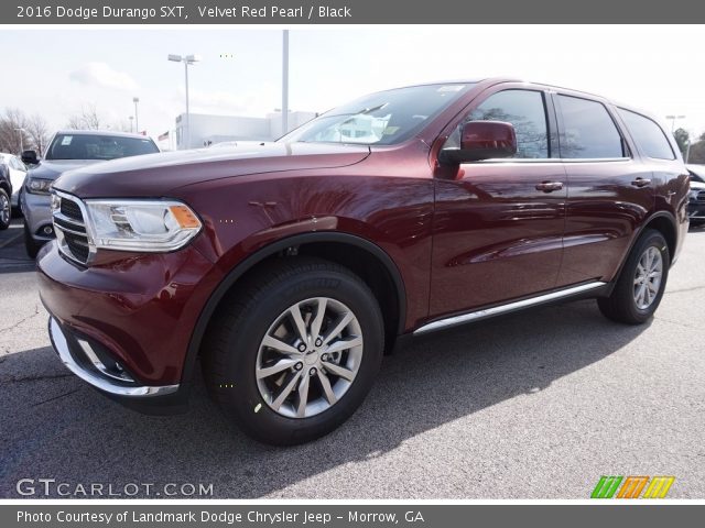 2016 Dodge Durango SXT in Velvet Red Pearl