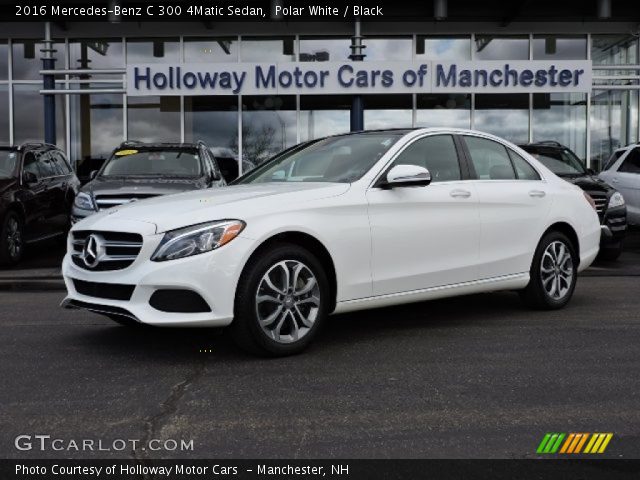 2016 Mercedes-Benz C 300 4Matic Sedan in Polar White