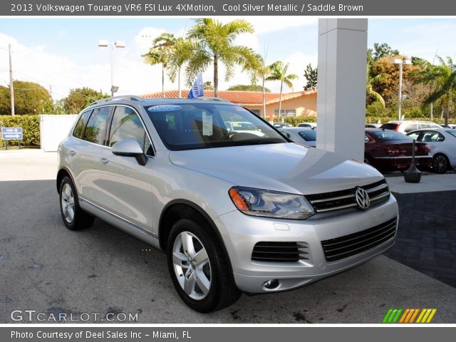 2013 Volkswagen Touareg VR6 FSI Lux 4XMotion in Cool Silver Metallic