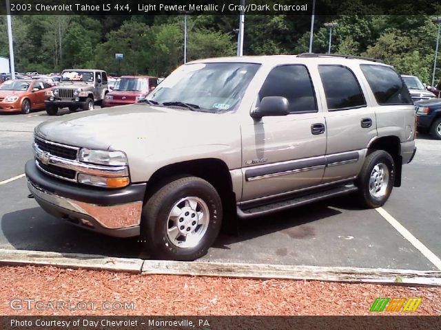 2003 Chevrolet Tahoe LS 4x4 in Light Pewter Metallic
