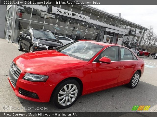 2011 Audi A4 2.0T quattro Sedan in Brilliant Red